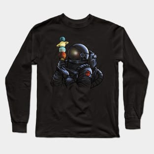 Ice Cream in the Universe Long Sleeve T-Shirt